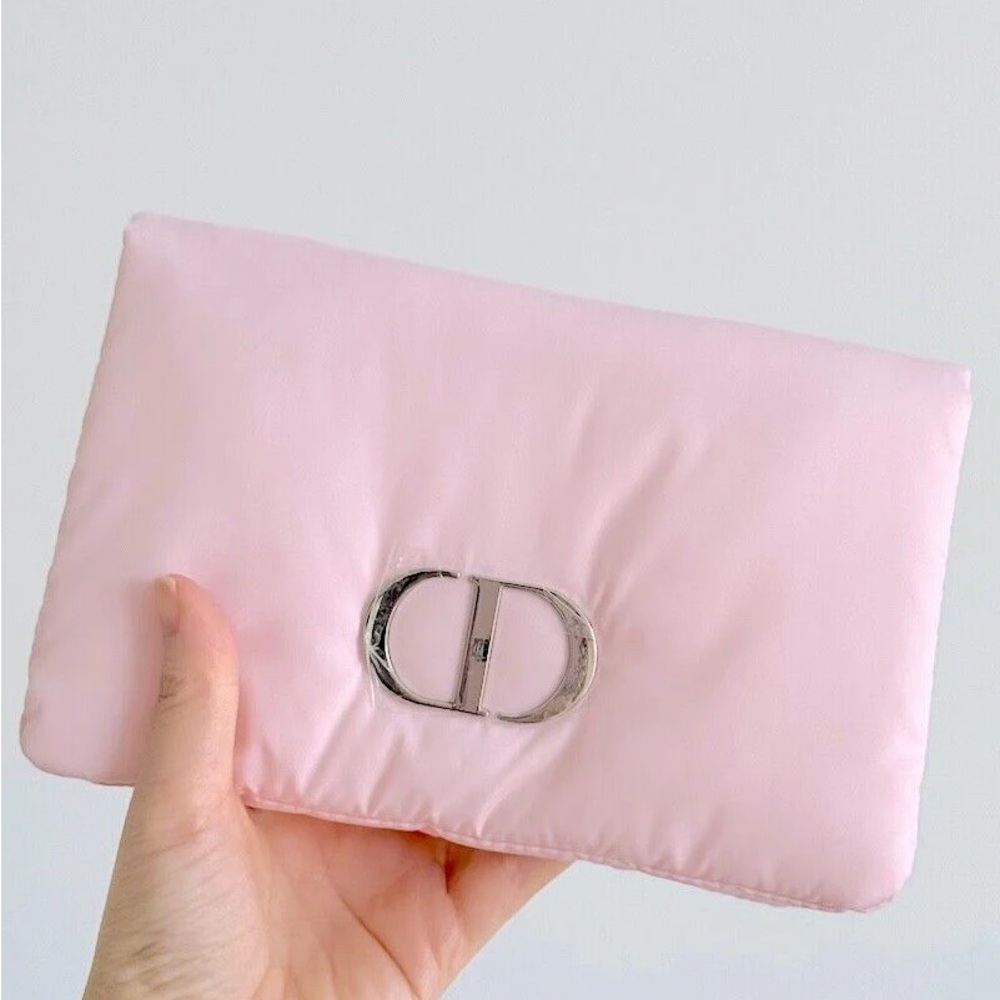 Dior Pink Puffy Pouch